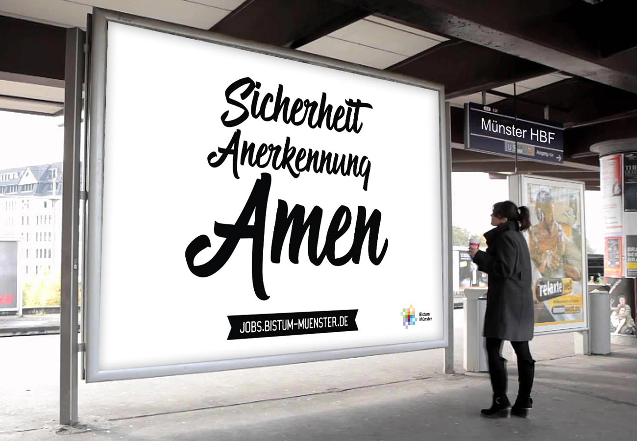 Bistum Münster - Plakatkampagne