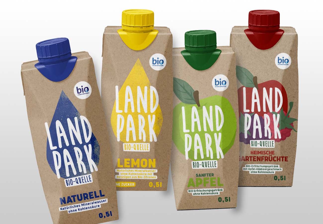 Landpark - Verpackungsdesign alle Sorten